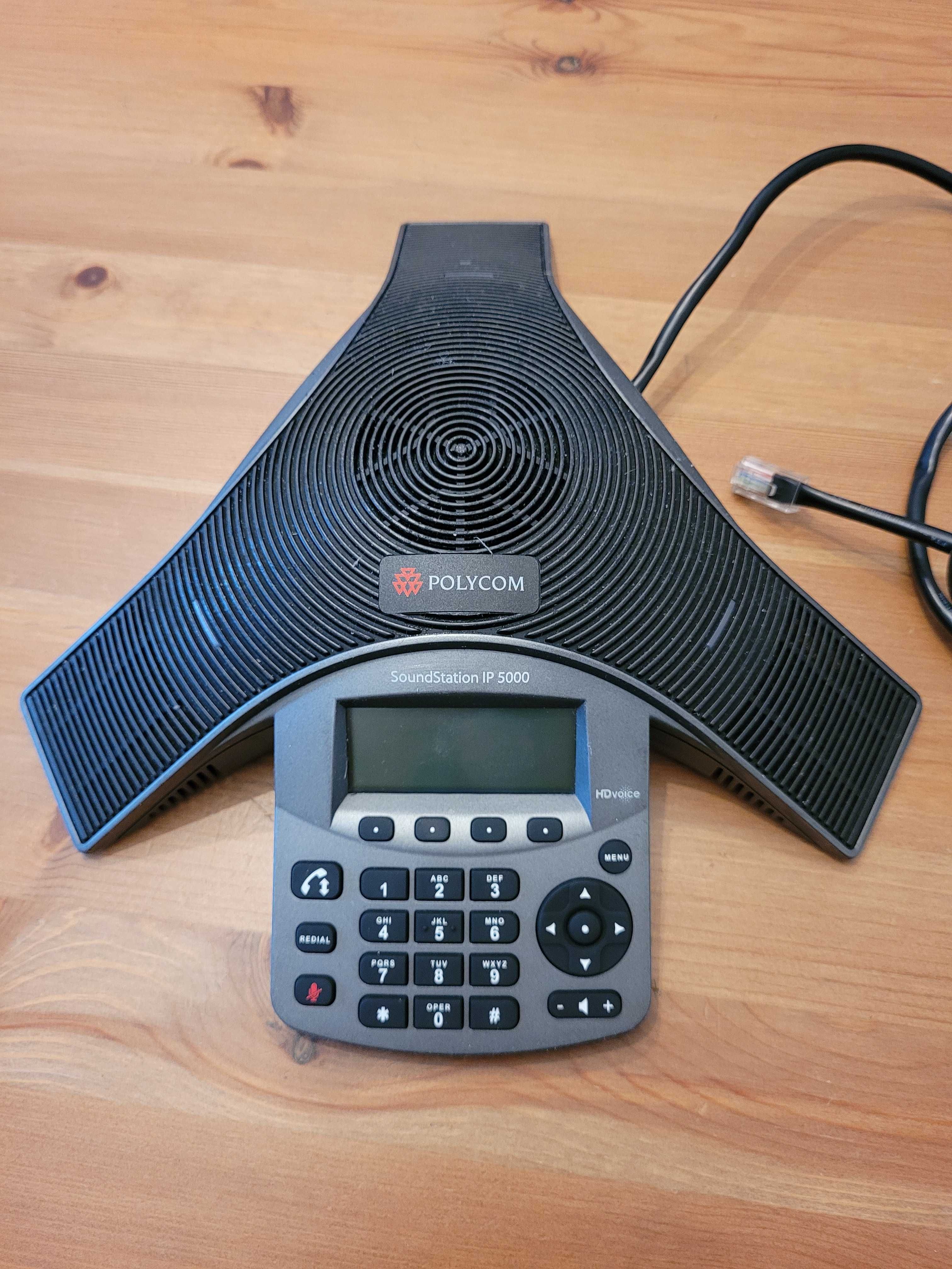 Telefon konferencyjny POLYCOM SOUNDSTATION IP 5000 stacjonarny ZESTAW