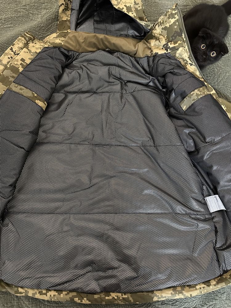 Військова куртка зимова піксель