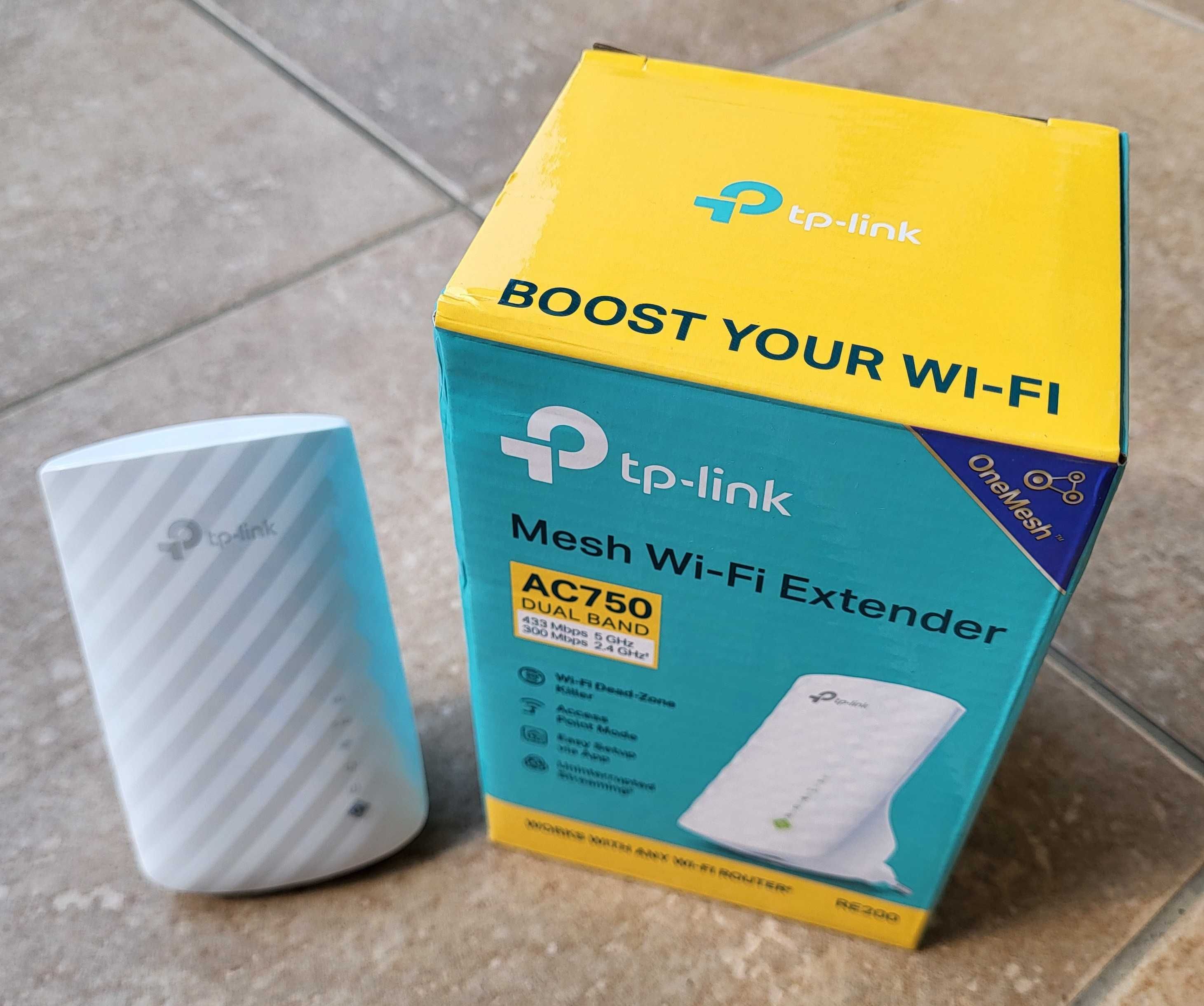 Wzmacniacz sygnału Repeater TP-LINK RE200 AC750