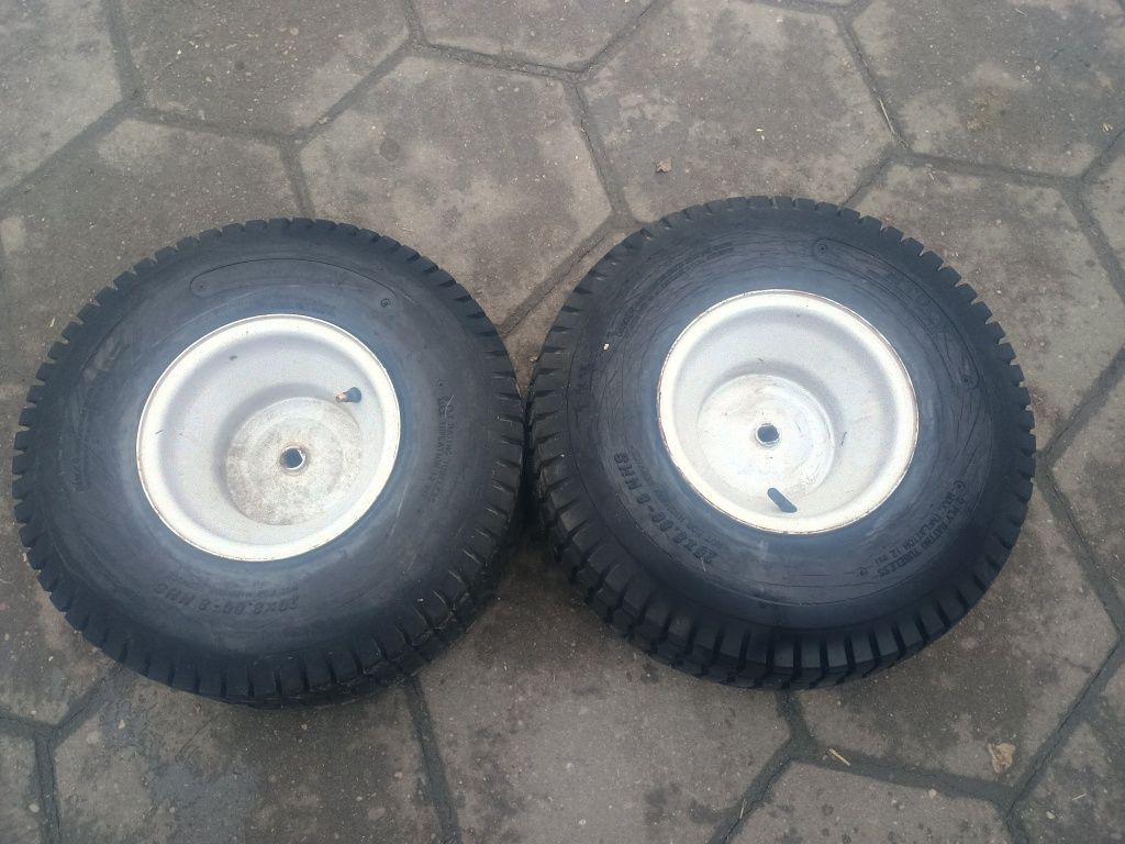 Kosiarka traktorek koła 20x8.00-8 felgi mtd przyczepka silver master c