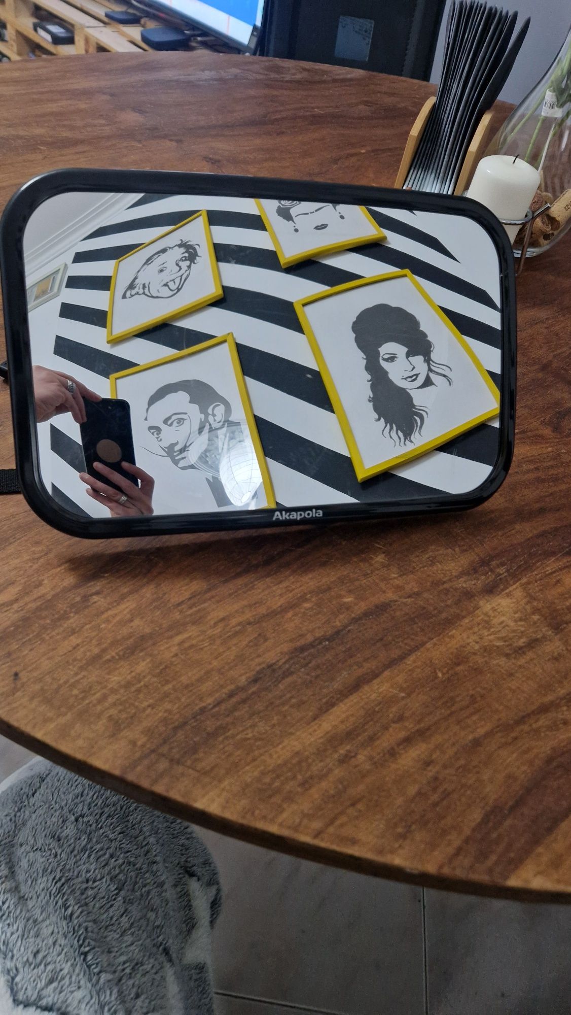 Espelho retrovisor para bebés