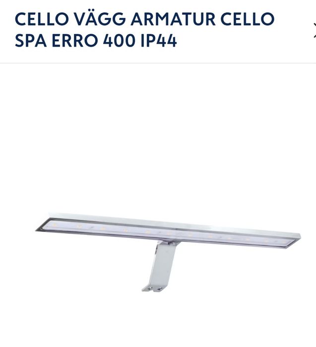 Світильник фонарь лампа Led для підсвічування зеркала в ваній кімнаті