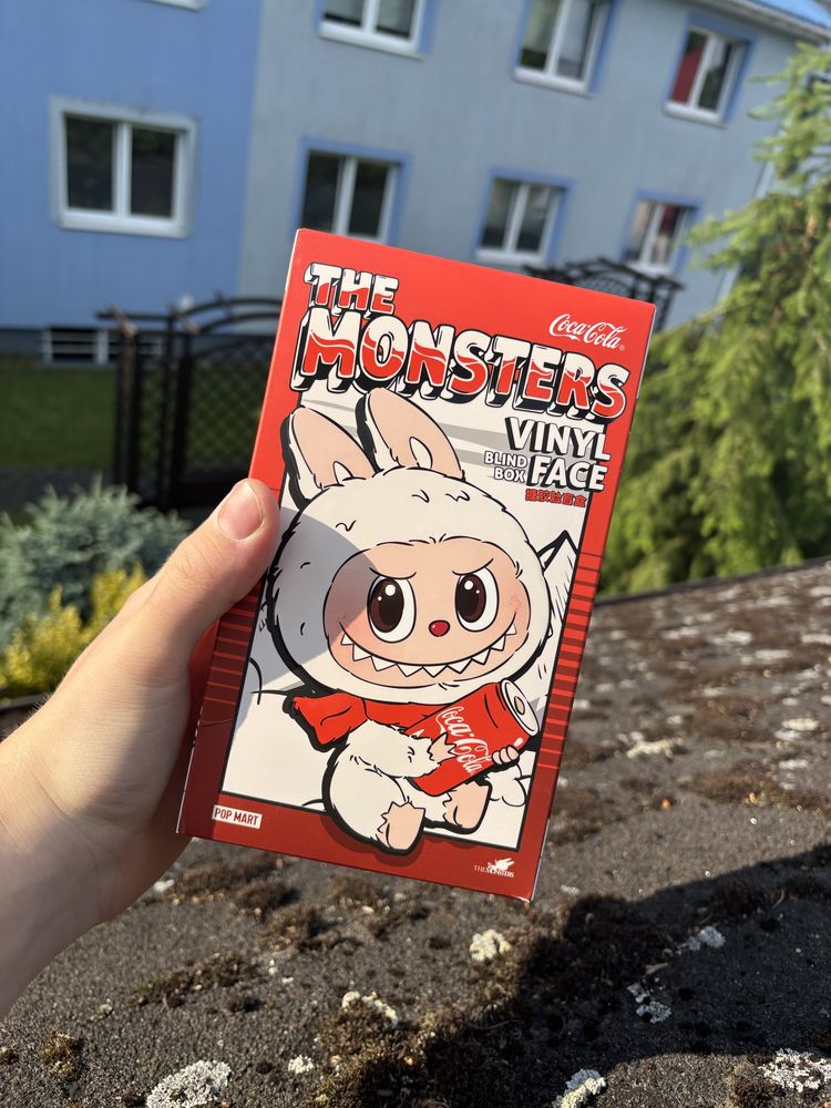 POP MART Labubu The Monsters Coca Cola Zawieszka Pluszak 100% Oryginał