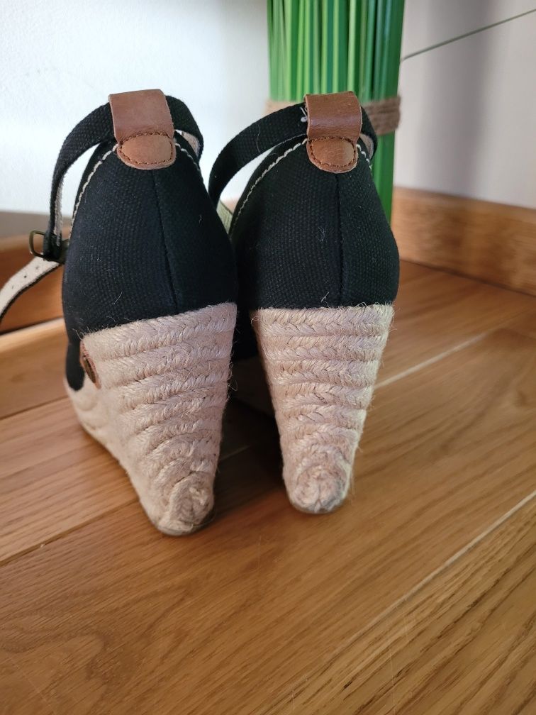 Sandały espadryle koturn r. 36 pepe jeans nowe