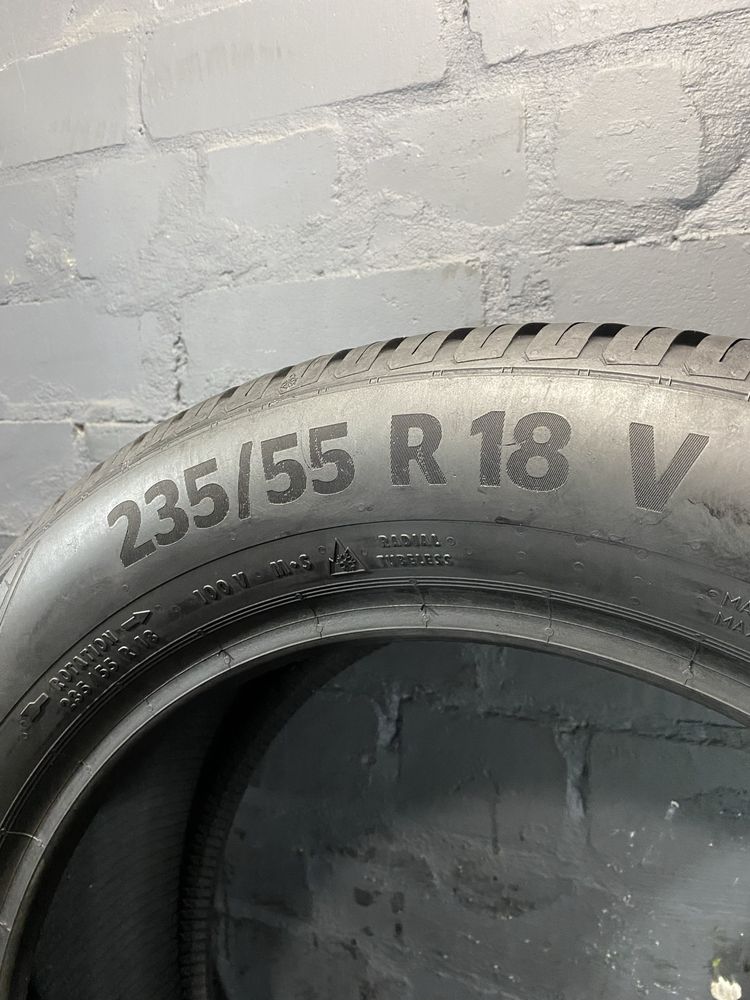 2шт 235/55 R18 Continental AllSeasonContact