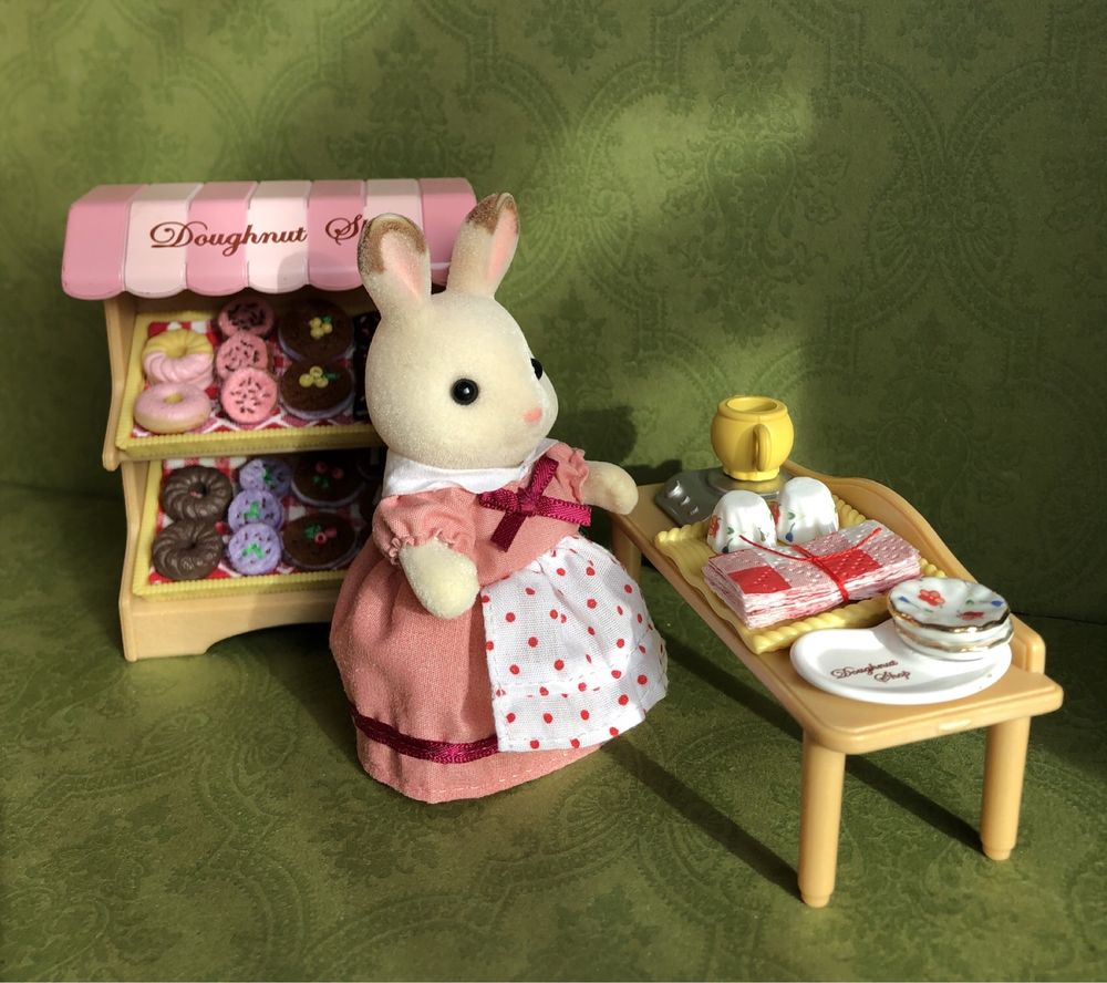 Sylvanian Families Epoch 5239 Doughnut Store sklep z ciasteczkami