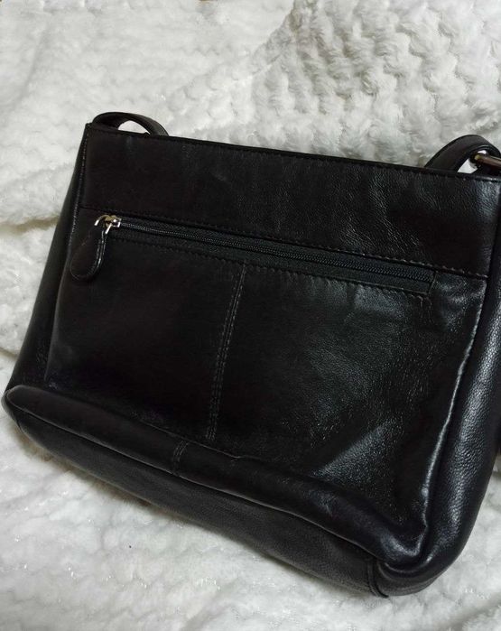 Czarna torba (Collection Debenhams) ze skóry