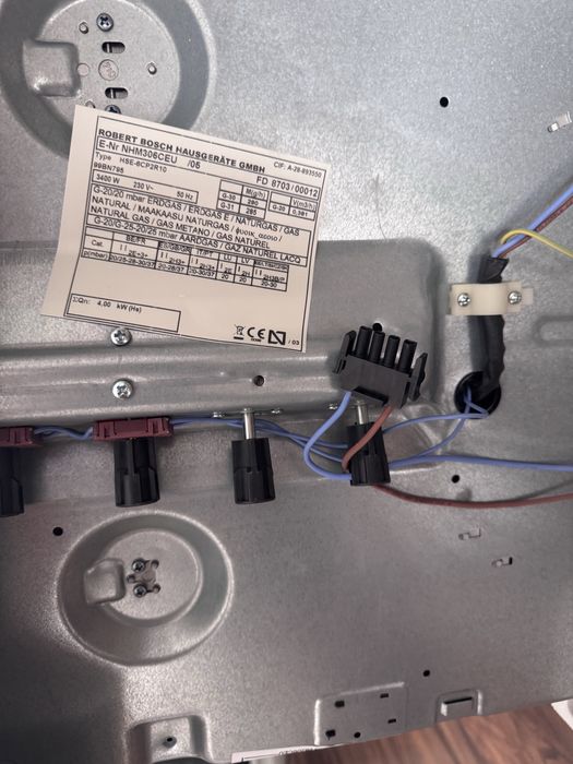 Placa Bosch – Vitroceramica e Gás (nao inclui painel de botoes)