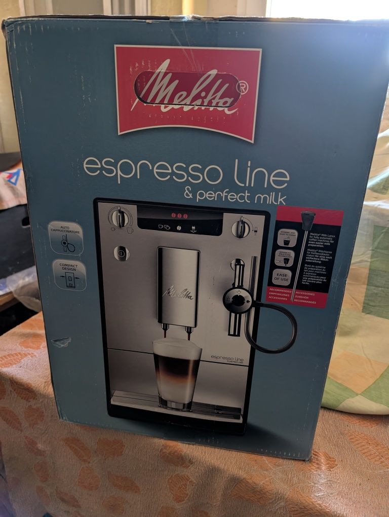 Ekspres do kawy Melitta Solo & Perfect Milk E957-213 latte