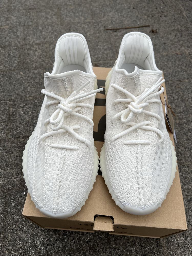 Adidas Yeezy Boost 350 V2 Bone sneakersy niskie białe kanye 44 2/3