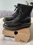 MARTENS buty glany 100% skóra czarna lakier roz.41