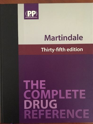 Martindale: The Complete Drug Reference, 35th Edition 2 Volume Set