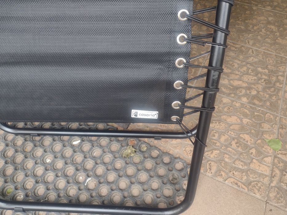 leżak ogrodowy, plażowy składany -nowy