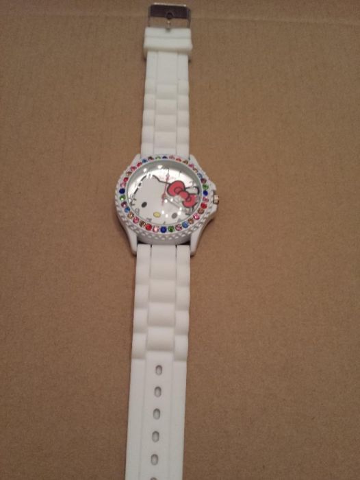 Relógio Hello Kitty Branc