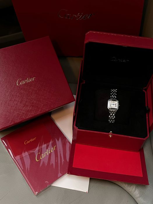 Годинник Cartier Panthere de Cartier mini з пакуванням | часы картье