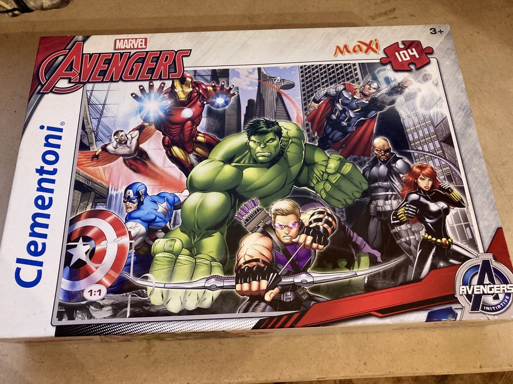 Puzzles da Marvel novo 104 peças