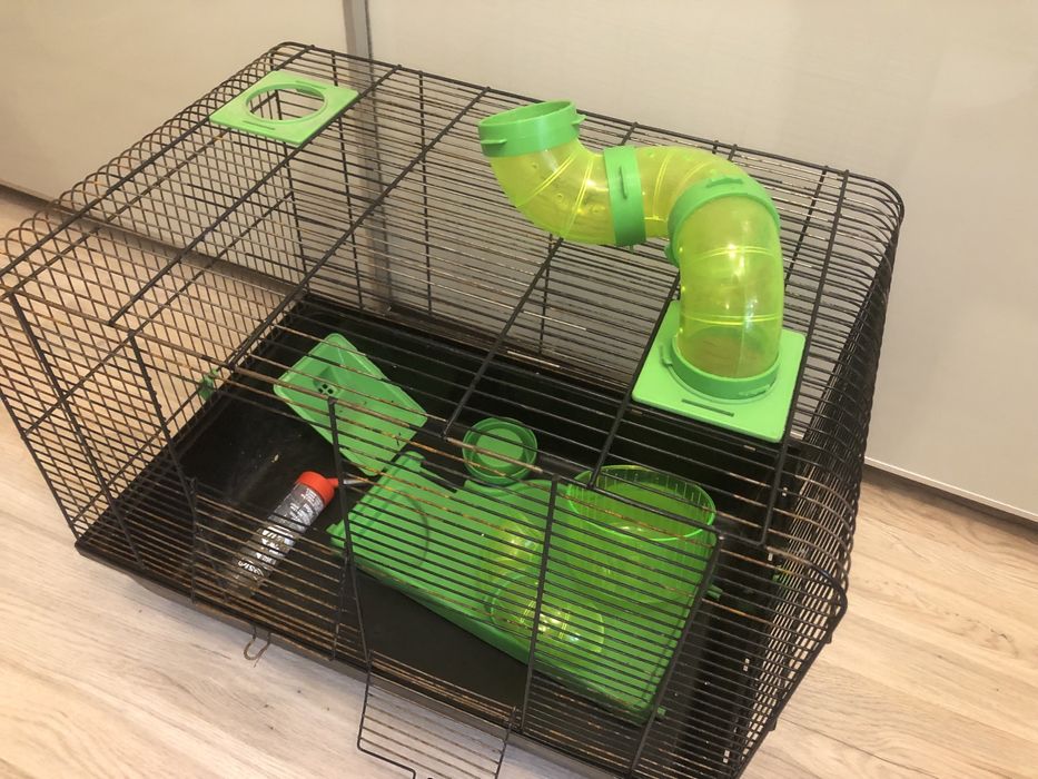 INTER-ZOO Klatka dla gryzoni GALAXY + zestaw akcesoriów