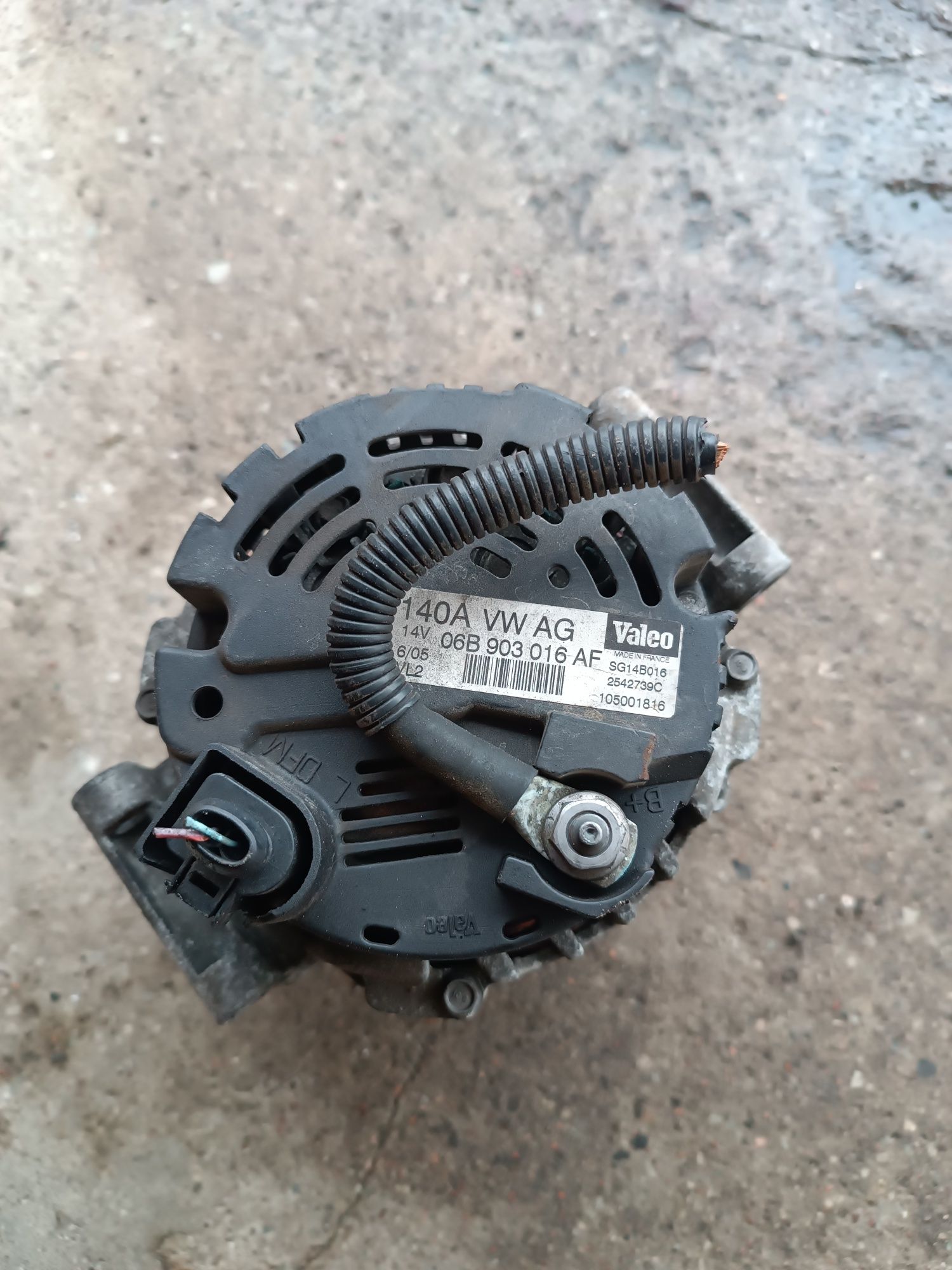 Alternator bfb bex audi a4 B7 b6 1.8t 163km 2.0tfsi 2.0 alt awa