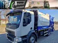 Volvo FL 4x2 śmieciarka dwukomorowa z zasypem 120-1100L sprzedaż wynajem, serwis, gwarancja