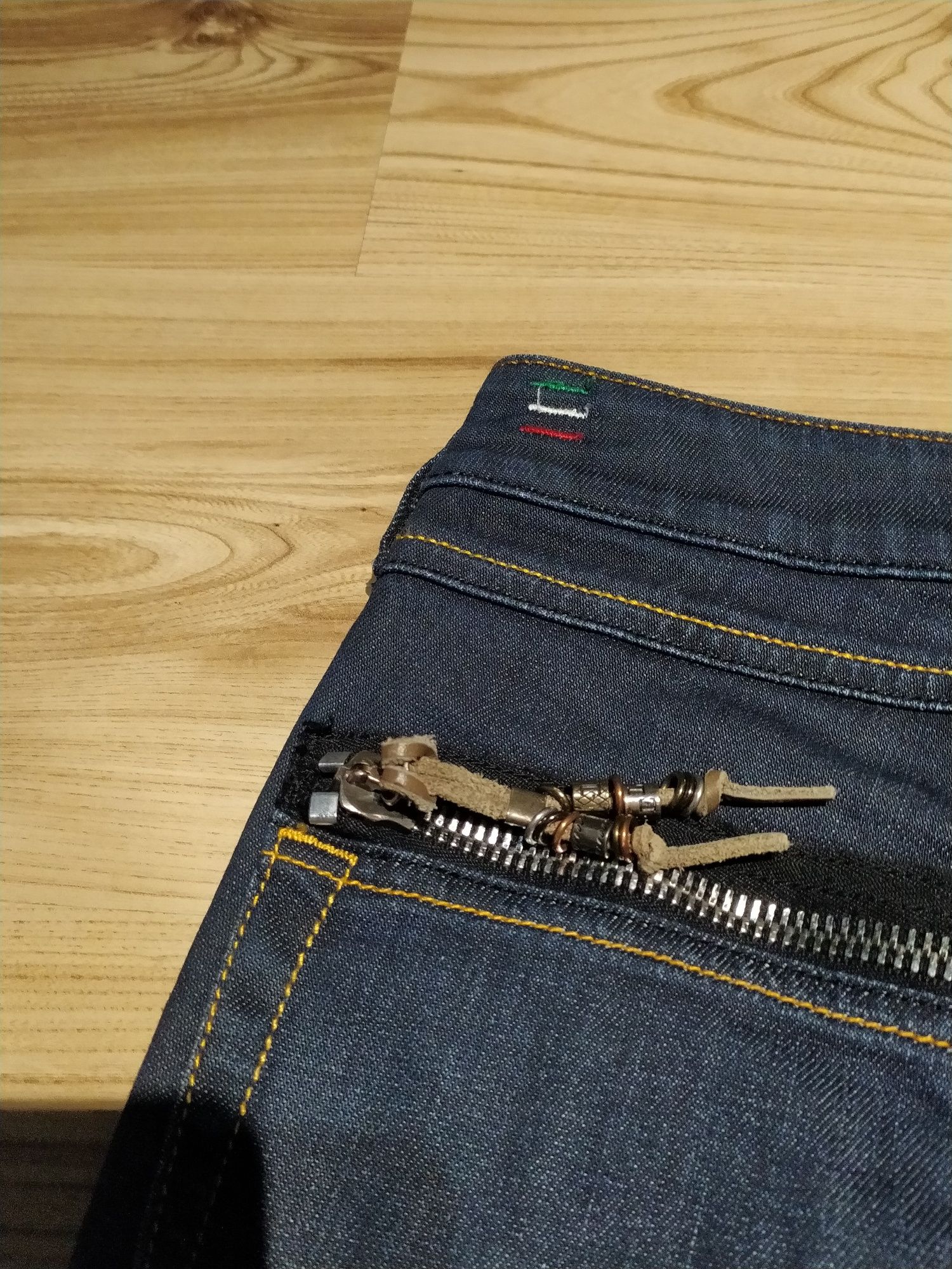 Granatowe Damskie Spodnie Dżinsowe Jeansowe Diesel Clush