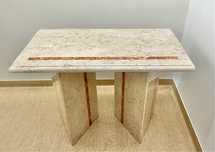 Mesa / Secretária em Granito Rosa