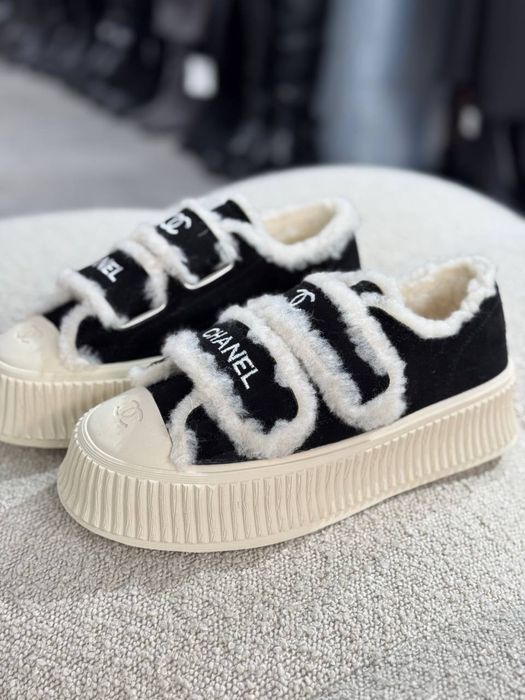 Кеди chanel утепленні без коробки