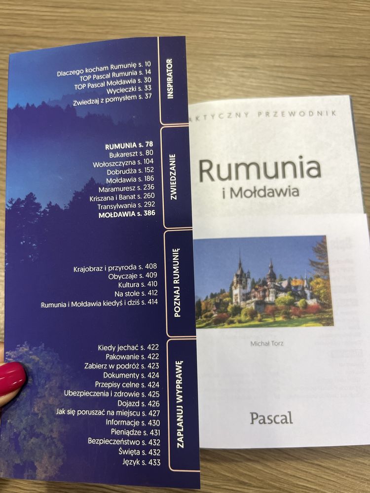 Przewodnik Rumunia i Mołdawia PASCAL