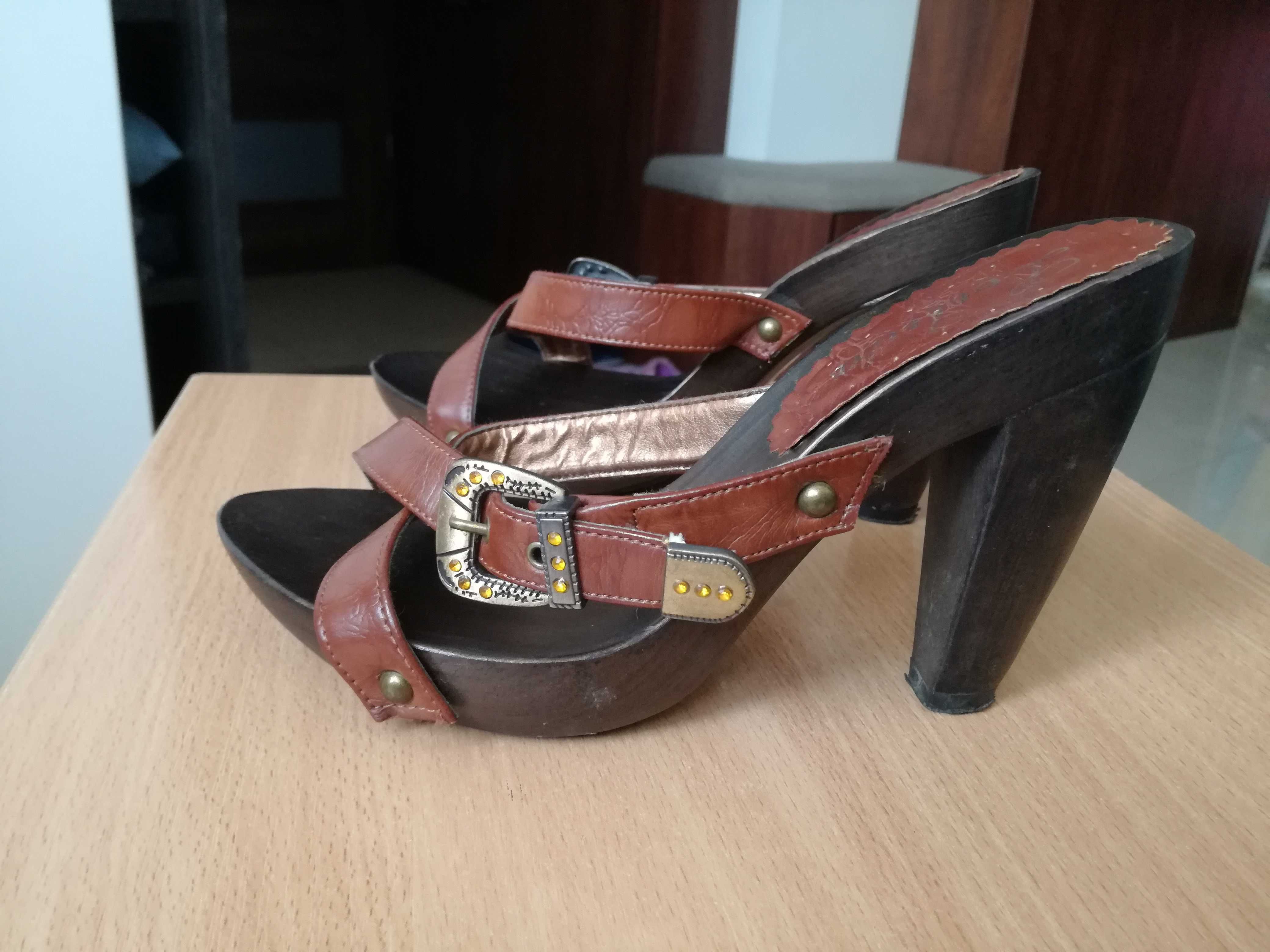 Buty drewniaki rozmiar 36