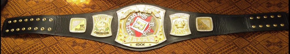 WWE pas mistrzowski replika unikat Edge Spinner Metal okazja