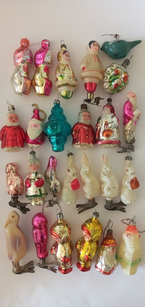 Украшения  игрушки елочние ссср