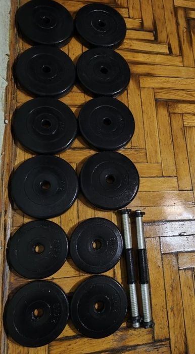 Гантели наборные 2×26 кг, цена за 2 шт