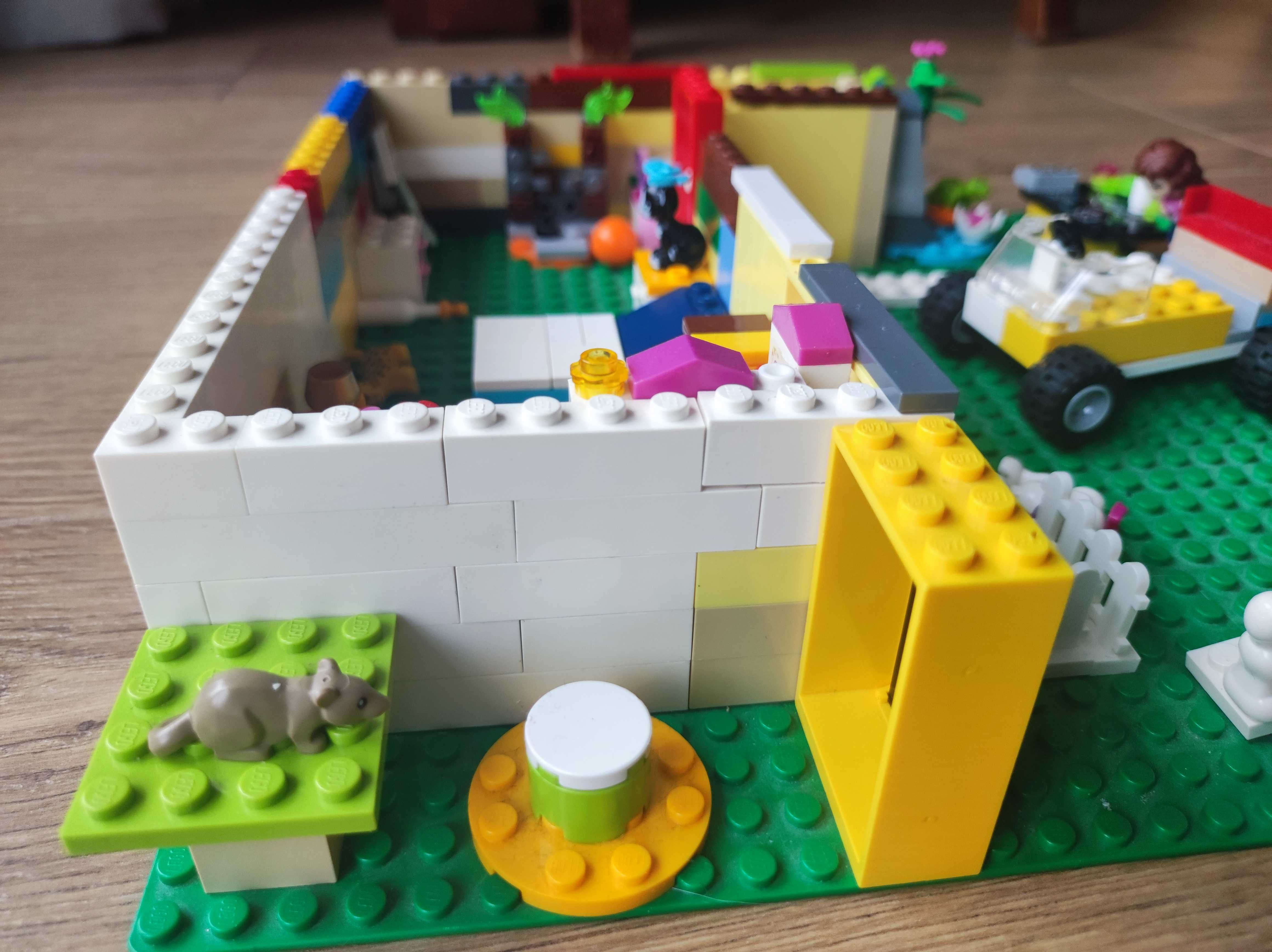 klocki LEGO, domek dla lalek + auto, zestaw 2