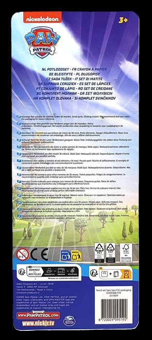 Zestaw ołówków HB Psi Patrol