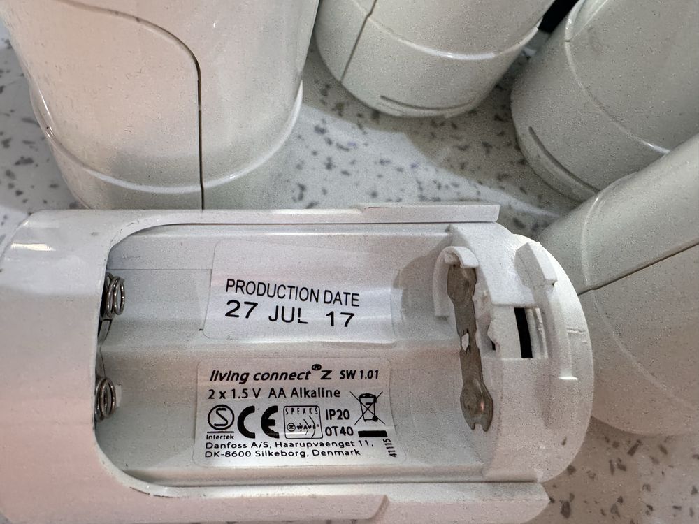 6x sztuk Głowica termostatyczna DANFOSS Z-Wave Living Connect