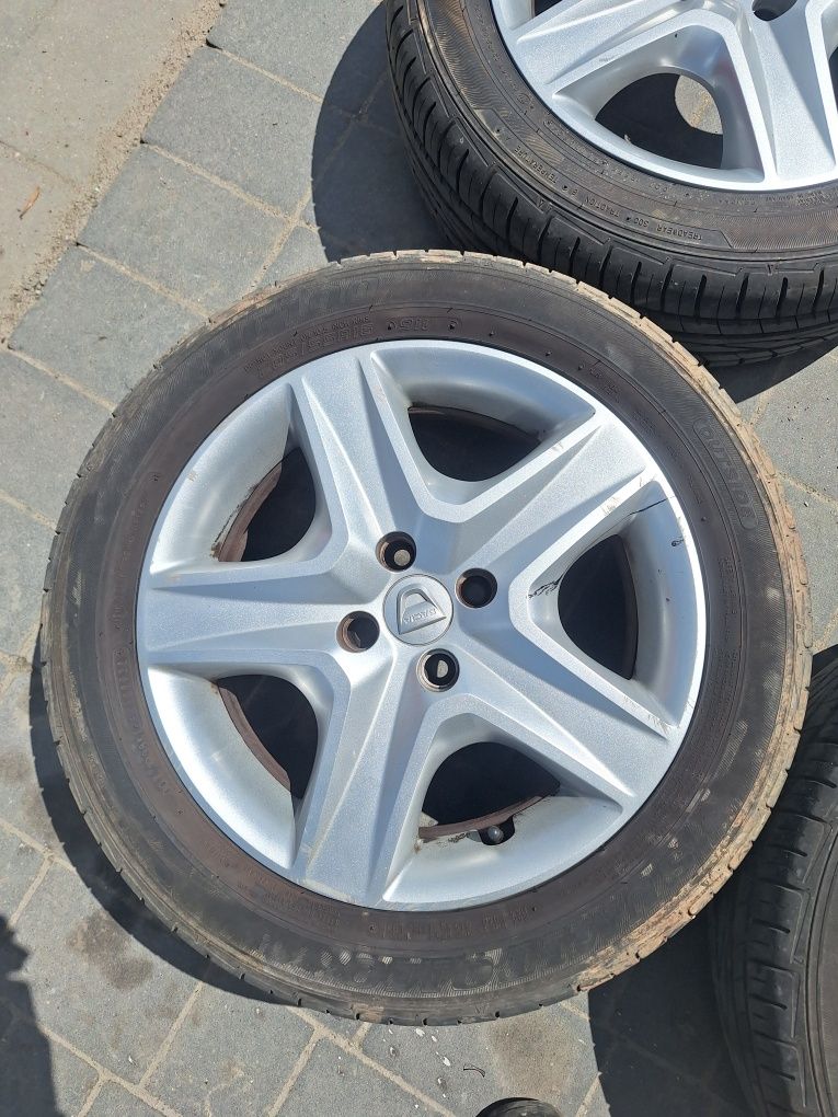 Felgi stalowe kołpaki koła 16" cali 205/55 4x100 Sandero Stepway II