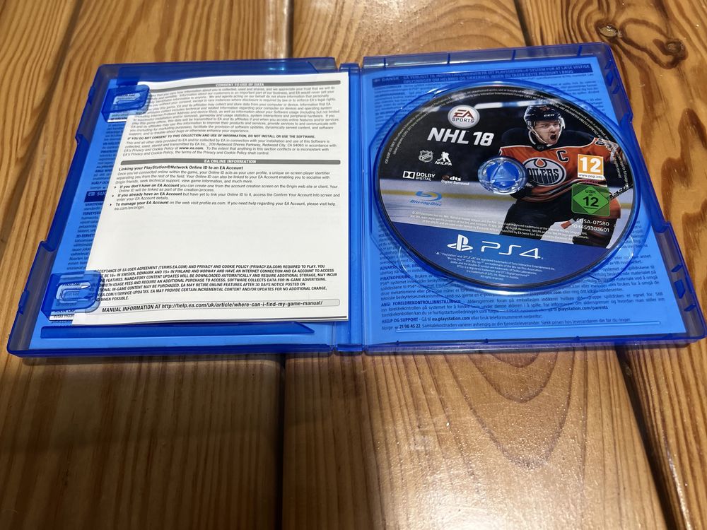 Продам игру для PS4 PlayStation4 NHL