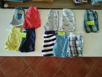 Lote de 10 calções menino