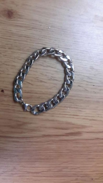 Pulseira em aço inox