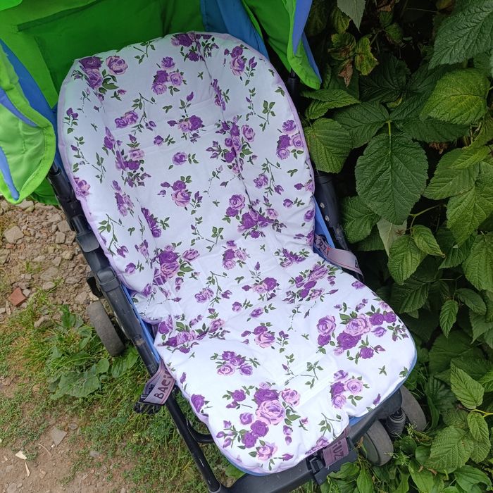 Матрасик вкладыш у коляску візок автокрісло автолюльку