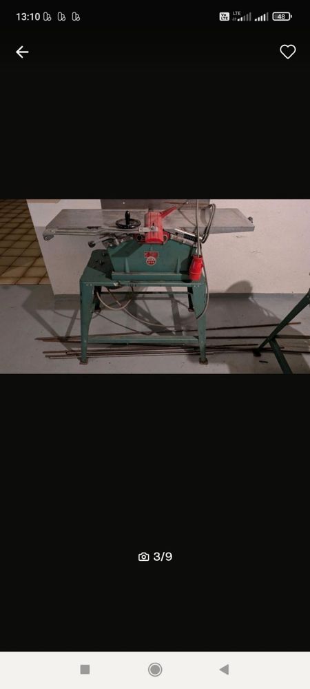 Mała piła formatowa frezarka grubosciowka KITY KOMPLET 380v