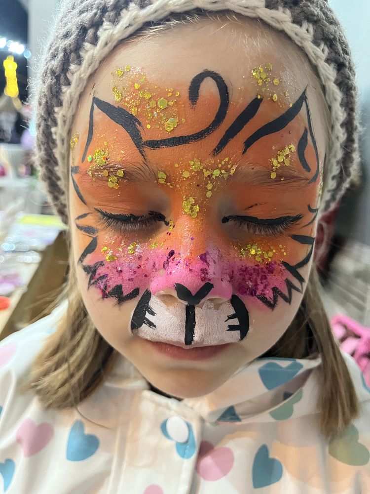 Pinturas faciais- Eventos e Aniversários