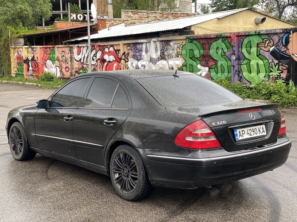 Mercedes-benz w211 на газу