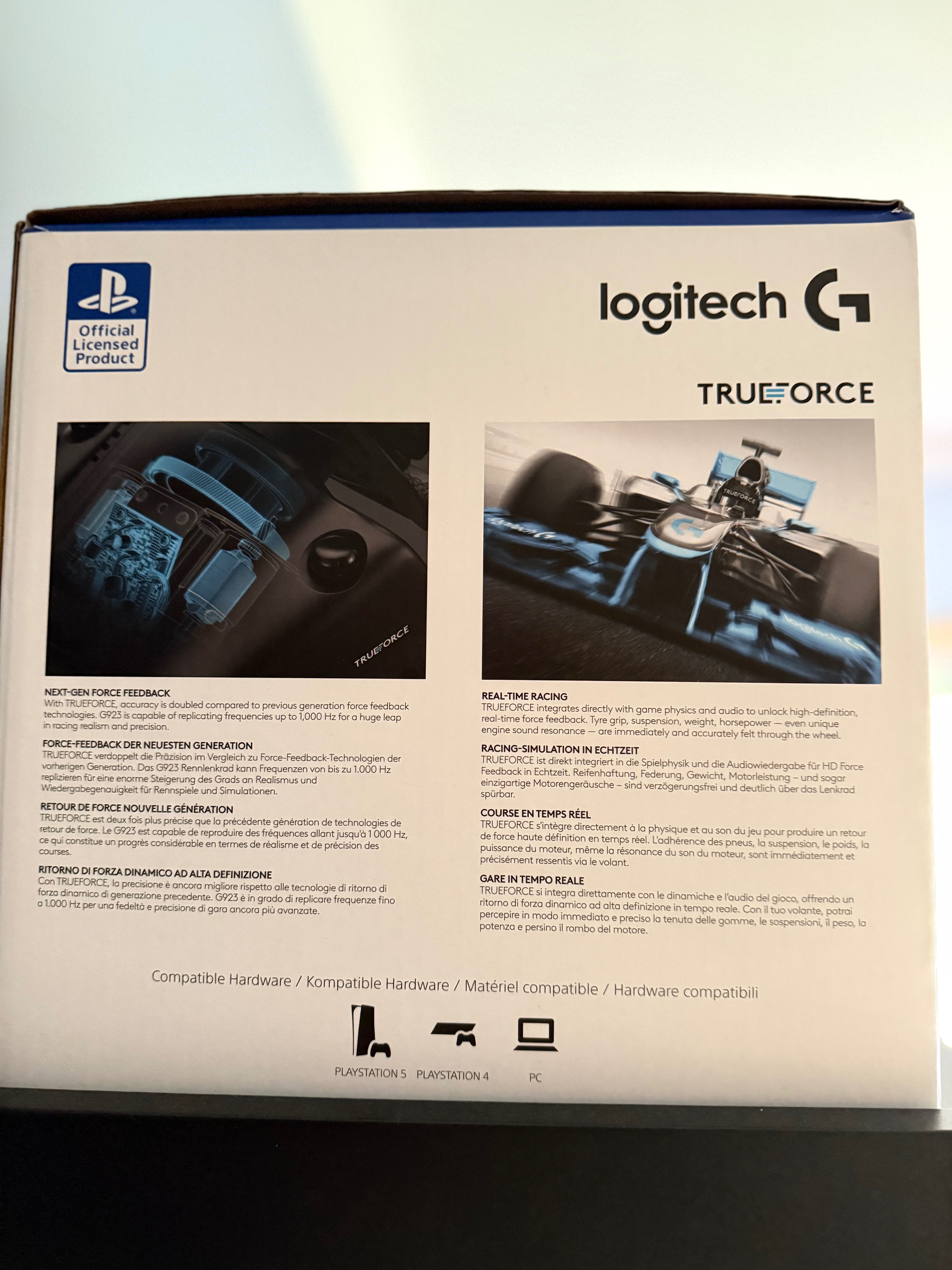 Logitech G923 TrueForce