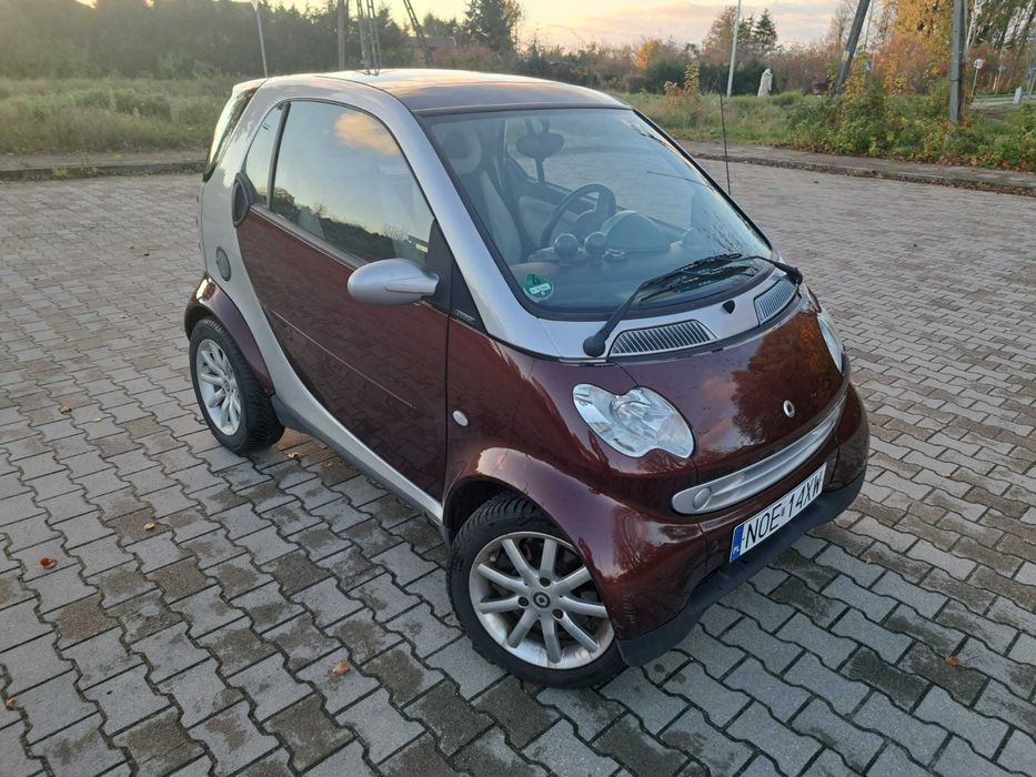 Smart Fortwo Coupe Grandstyle 2006 – 131 500 km – Skóry, Alufelgi