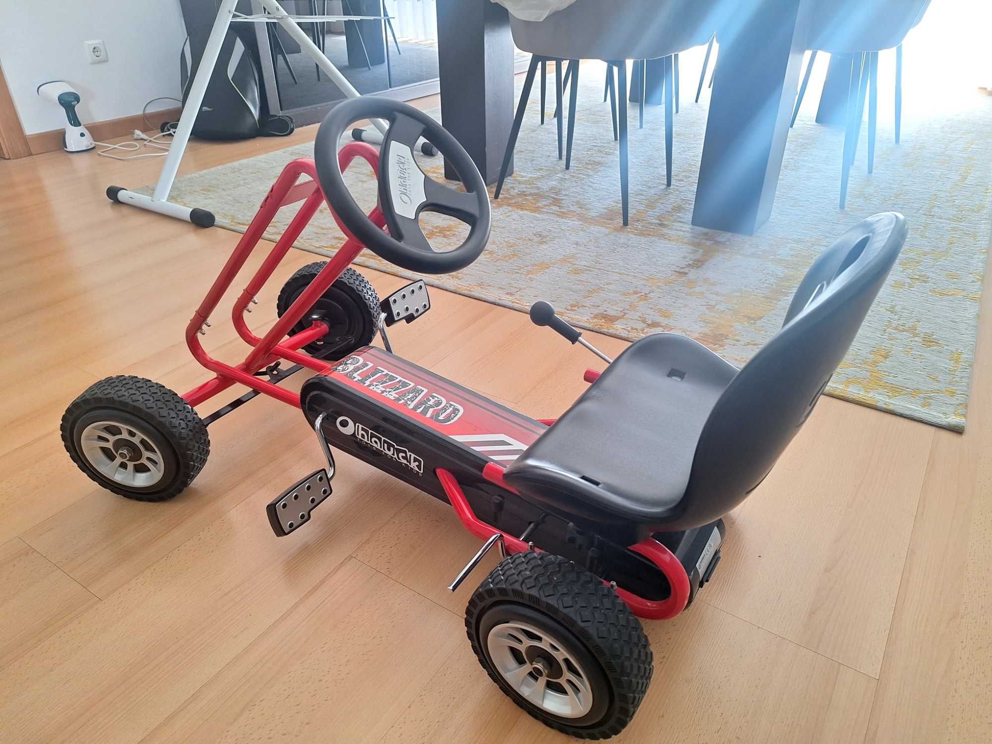 Kart pedais com travao