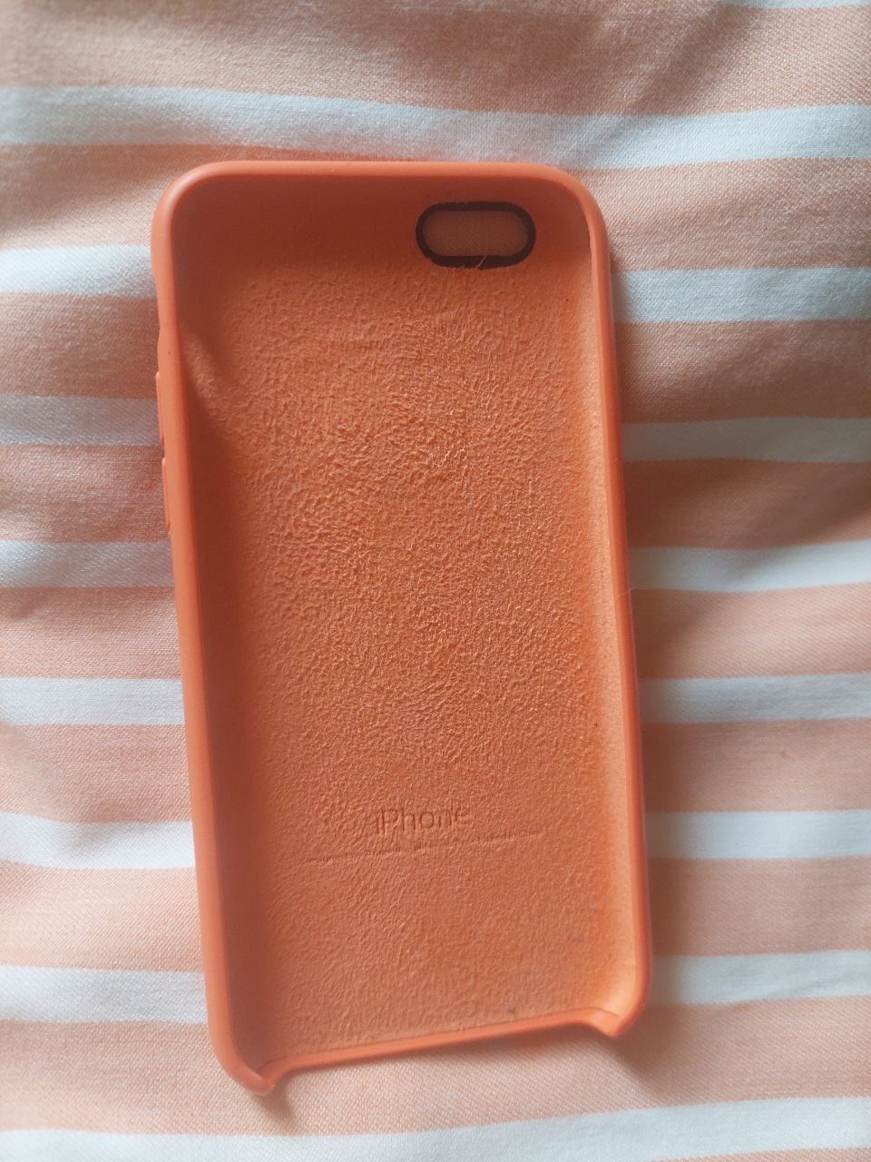 Чохол на iPhone 6s помаранчевий