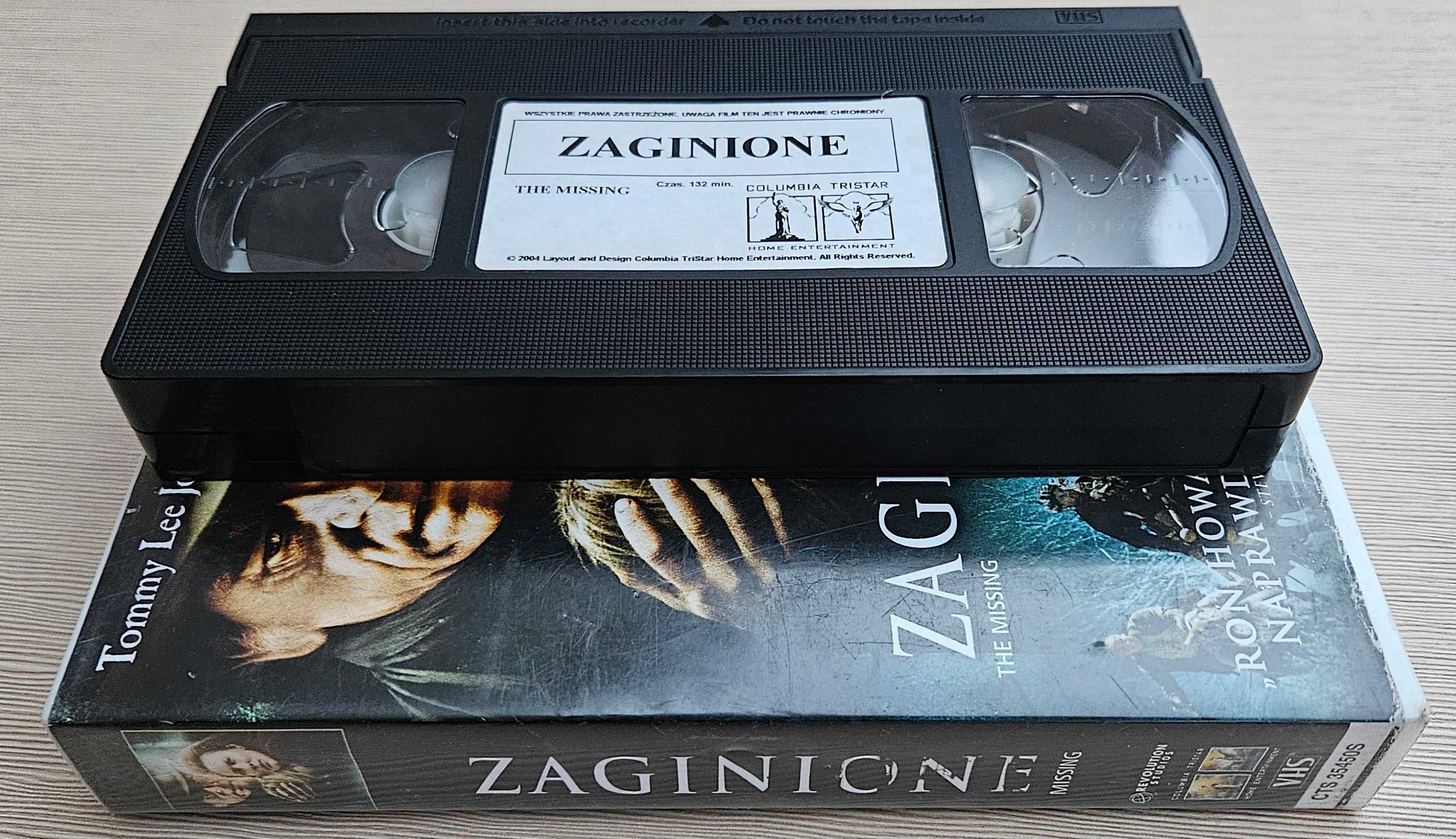 Kaseta Wideo VHS Zaginione  The Missing 2003 - Tommy Lee Jones,