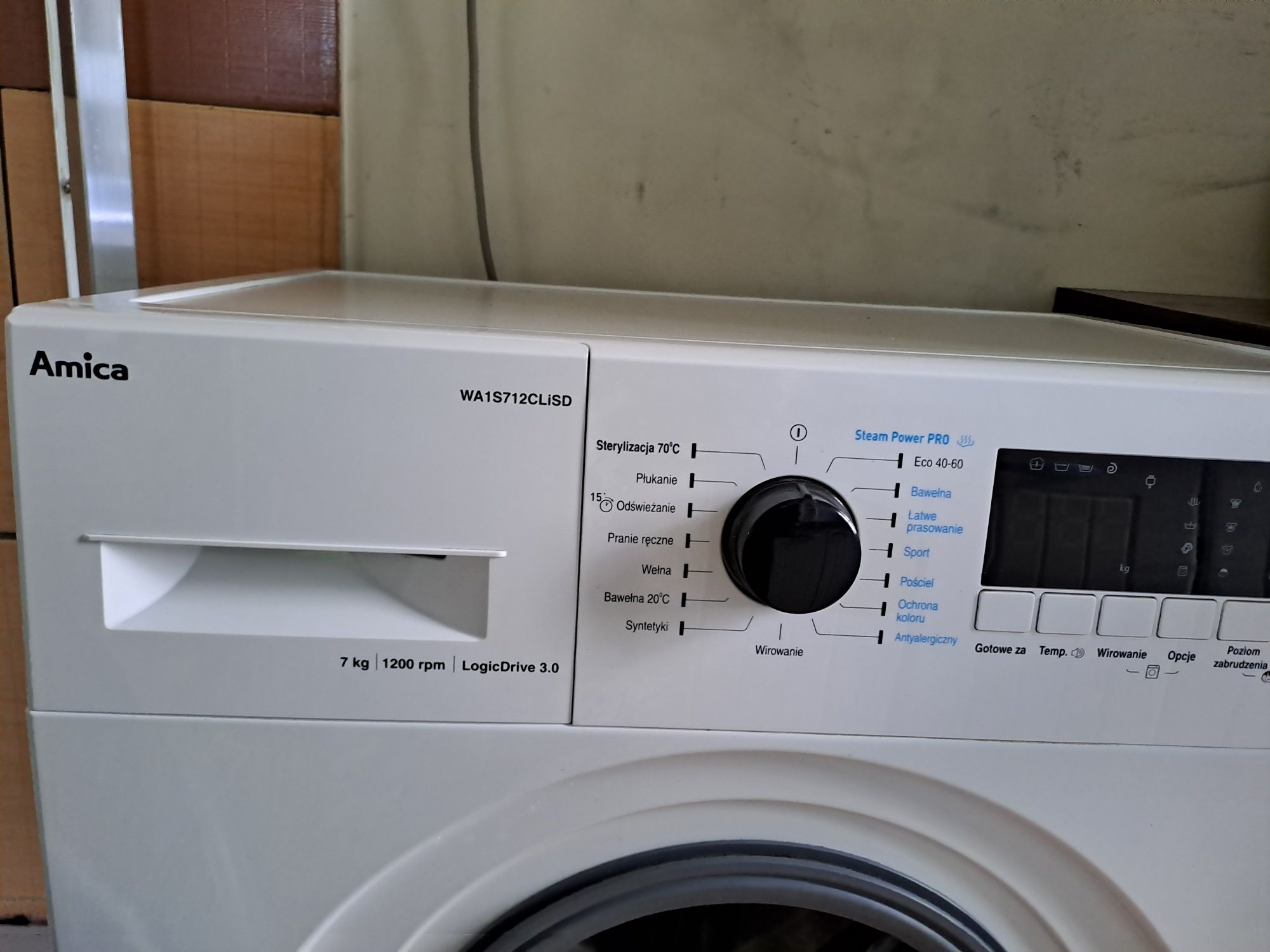 Pralka  AMICA  WA1S712CLSD