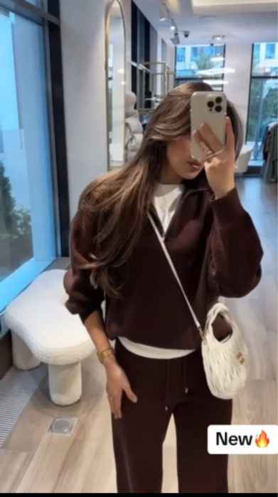 Жіночий костюм ангора рубчик з начосом