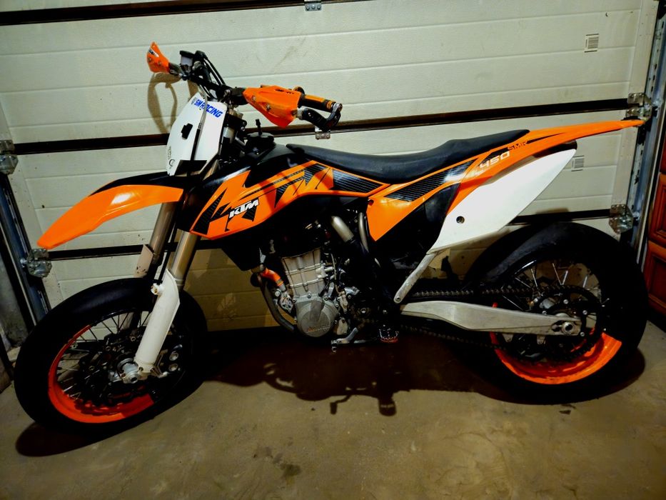 KTM SMR 450, supermoto, tor, torowy (nie husqvarna FS 450)